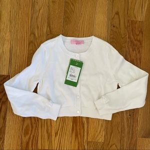 Lilly Pulitzer Colleen Cardigan Resort White small